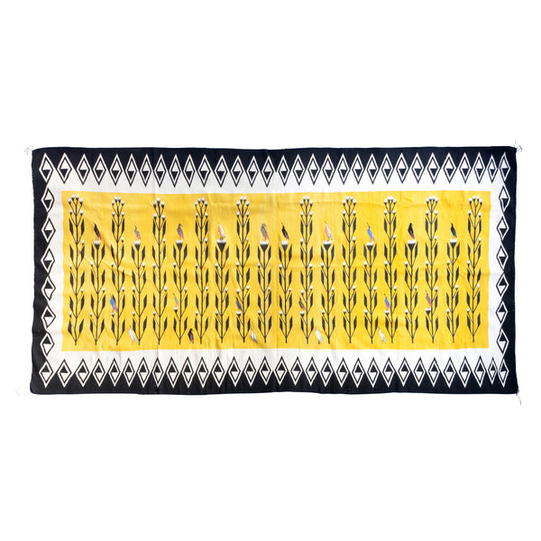 Navajo Pictorial, Native, Weaving, Wall Hanging