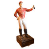 Cast Iron Lawn Jockey, Western, Horse Gear, Hitching Post