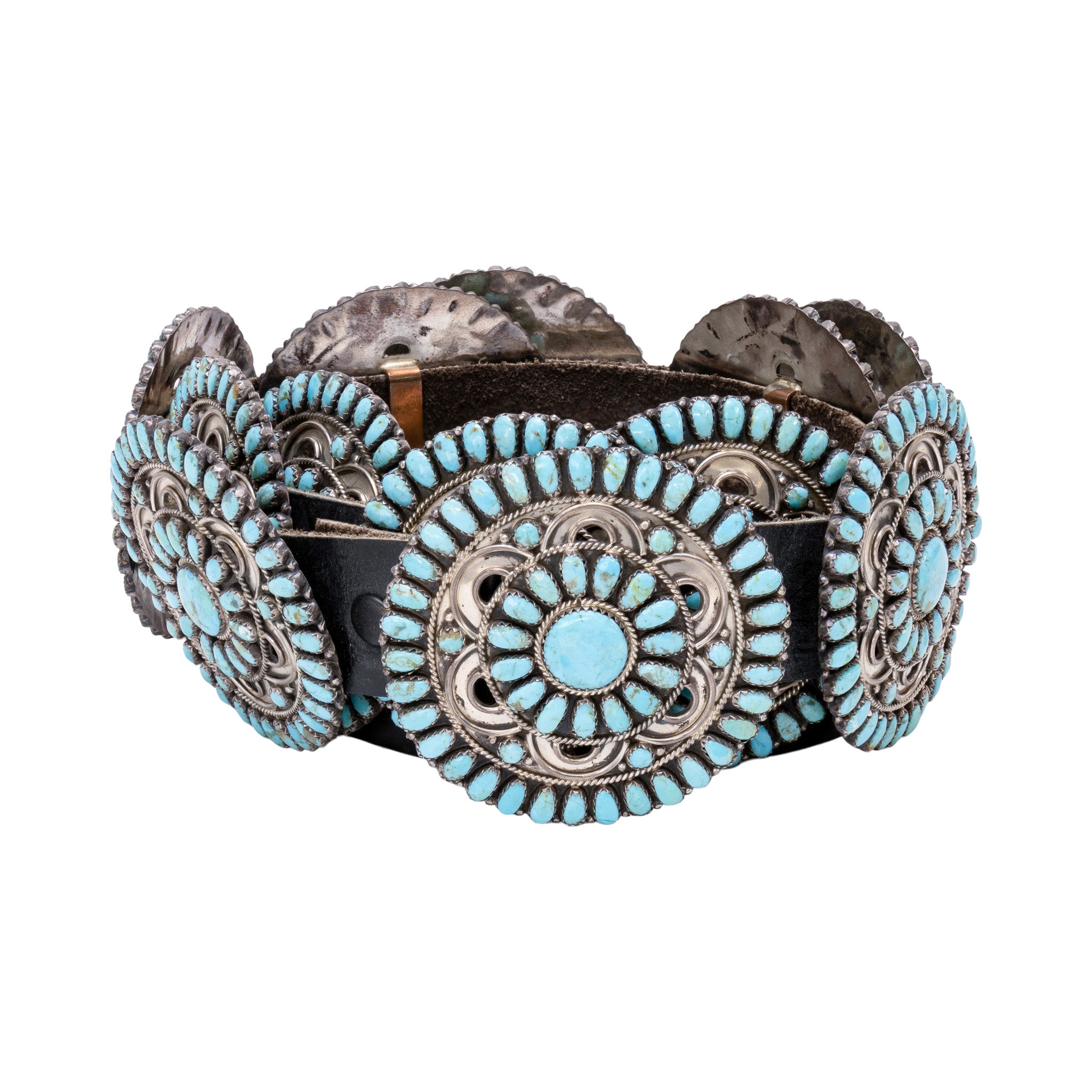 Navajo Needlepoint Concho Belt