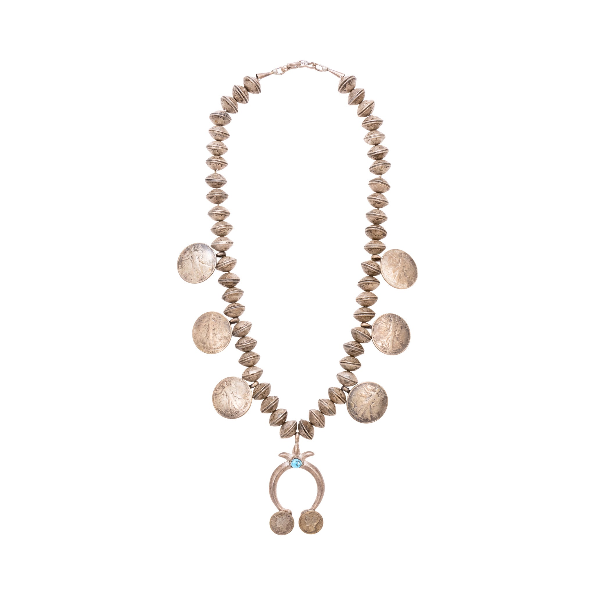 Navajo Sterling Squash Blossom, Jewelry, Squash Blossom, Native