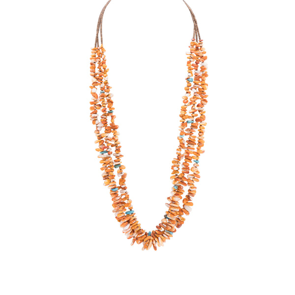 Zuni Spiny Oyster Necklace, Jewelry, Necklace, 