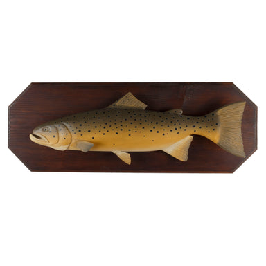 Brown Trout, Furnishings, Decor, Carving