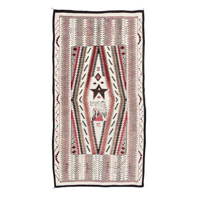 Navajo Crystal Pictorial, Native, Weaving, Wall Hanging