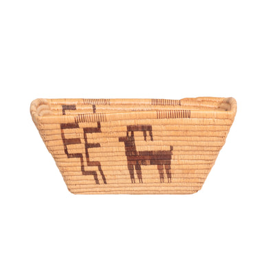 Panamint Basket, Native, Basketry, Vertical