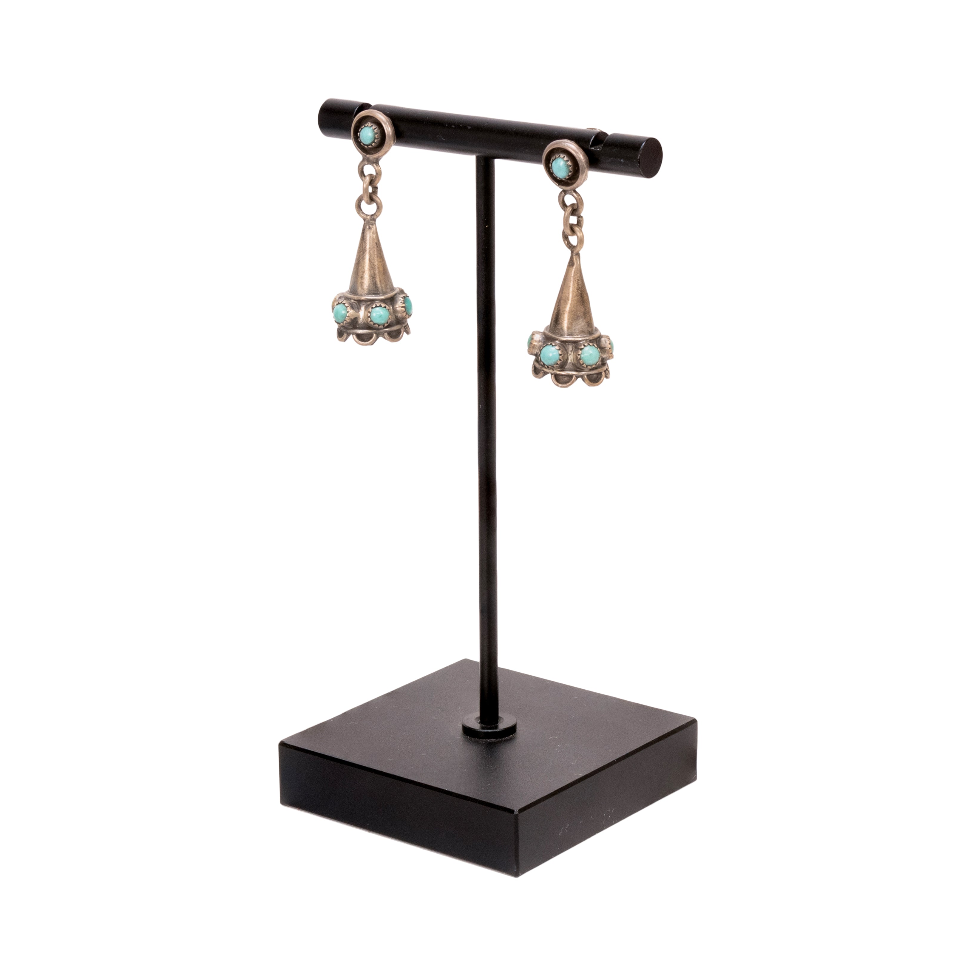 Navajo Silver Dollar Coin Squash Blossom