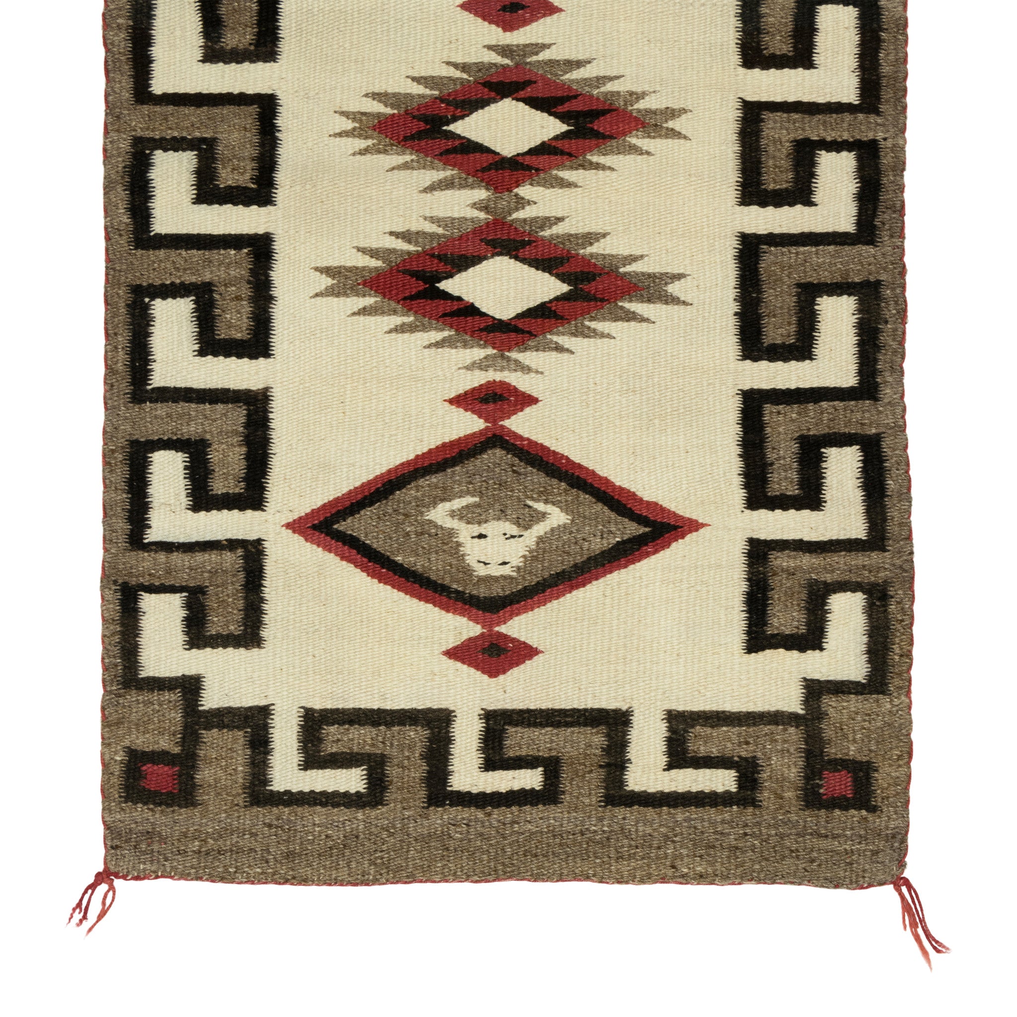 Navajo Crystal Pictorial Double Saddle