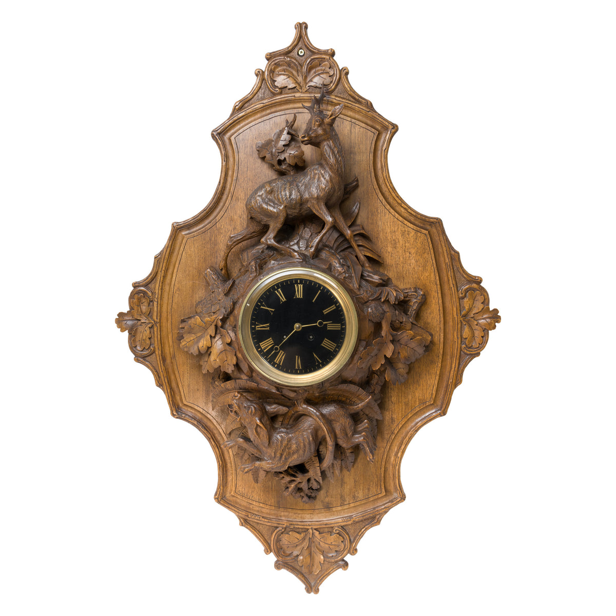 Black Forest Clock Plaque by Johann Huggler — Cisco's Gallery