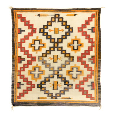 Navajo Crystal Pictorial, Native, Weaving, Floor Rug