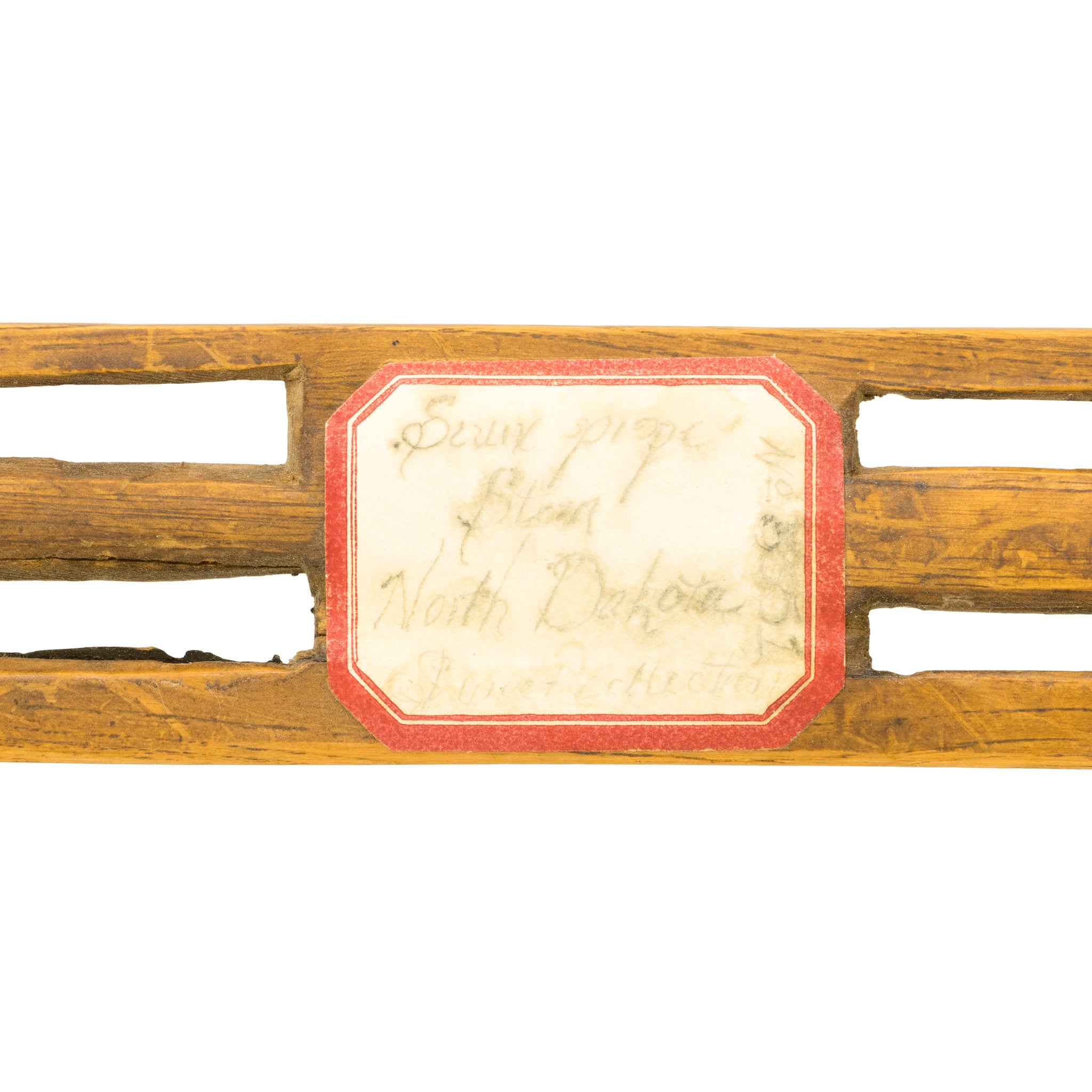 Sioux Catlinite Pipe