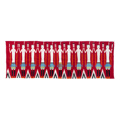 Navajo Yei Pictorial, Native, Weaving, Wall Hanging
