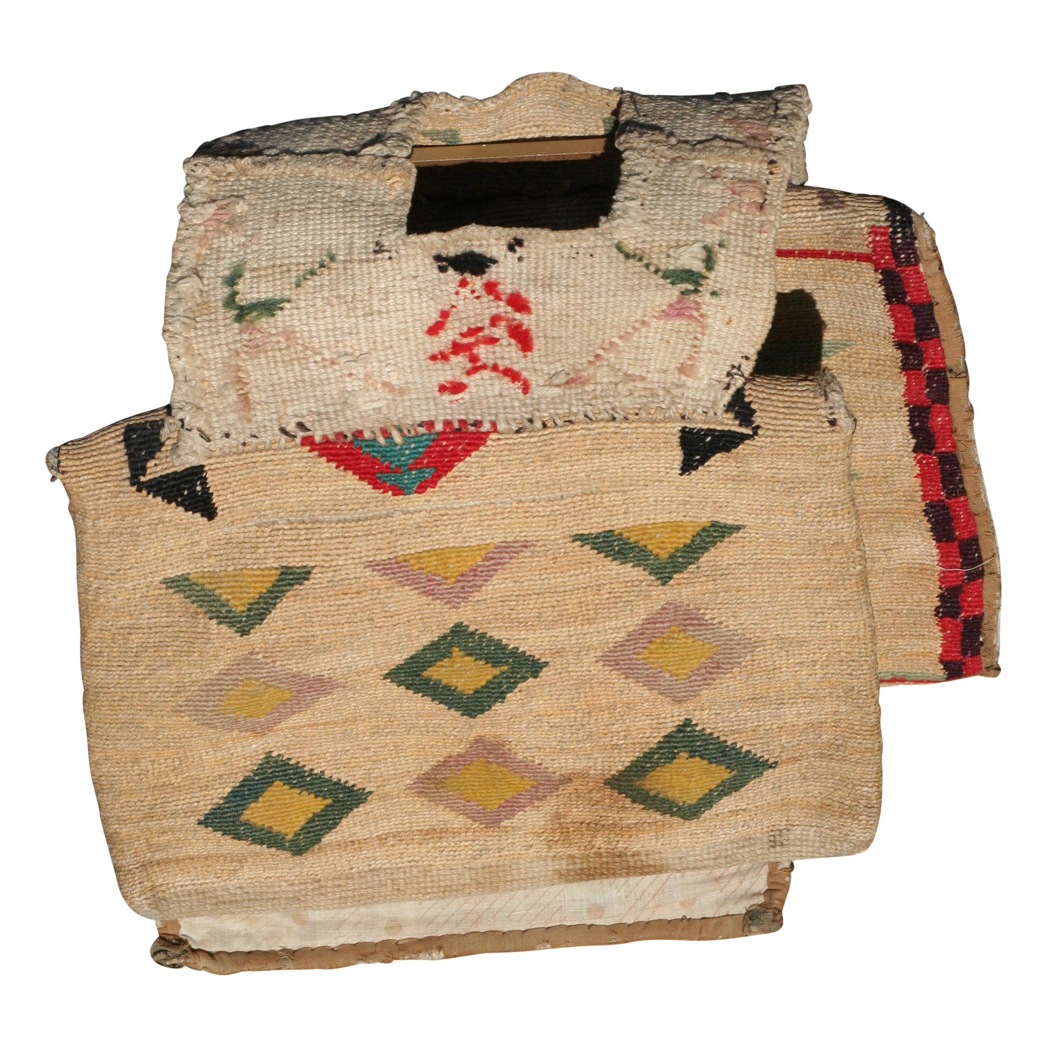 Plateau Corn Husk Saddle Bags