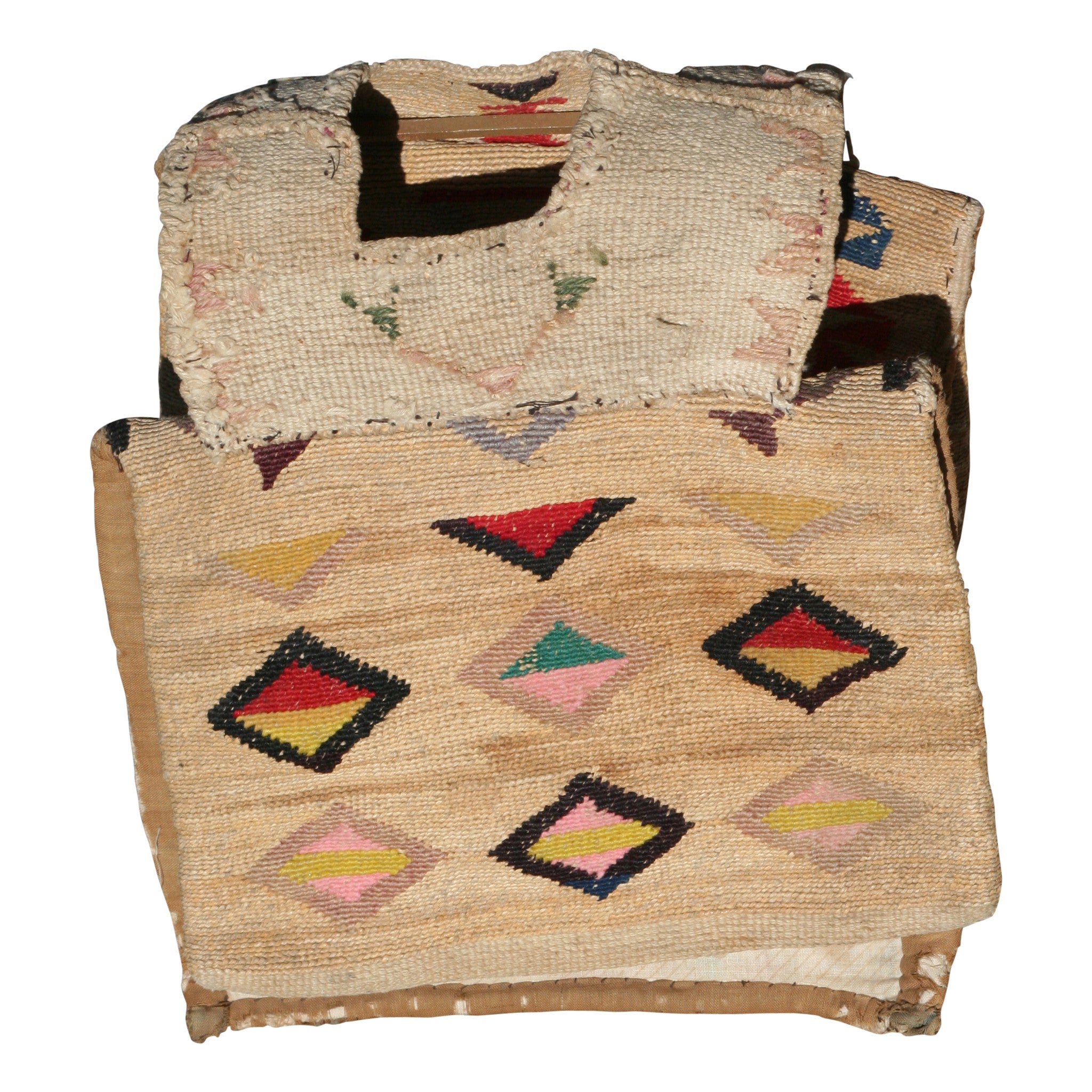 Plateau Corn Husk Saddle Bags