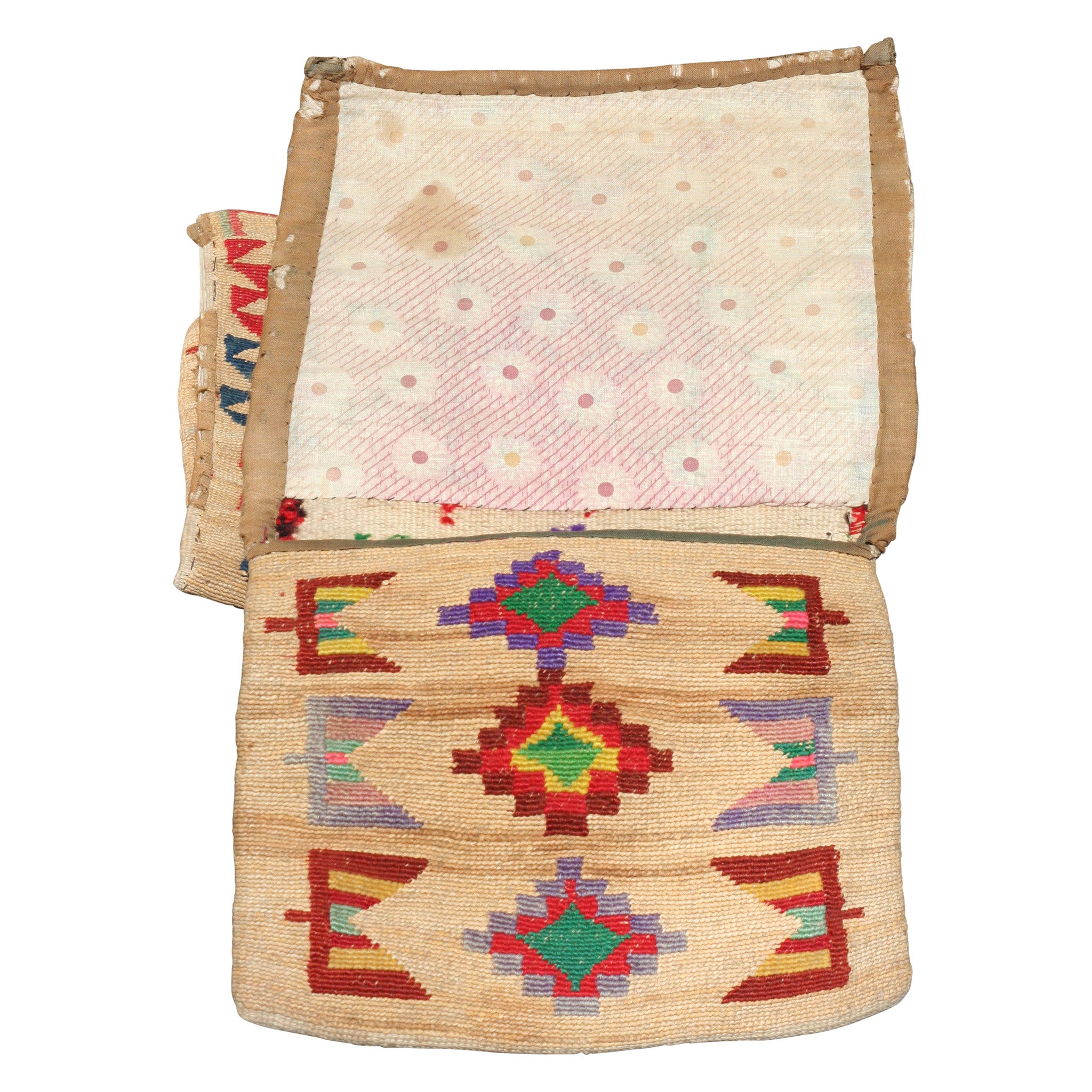 Plateau Corn Husk Saddle Bags
