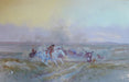 "End of the Run" by Ace Powell, Fine Art, Painting, Native American