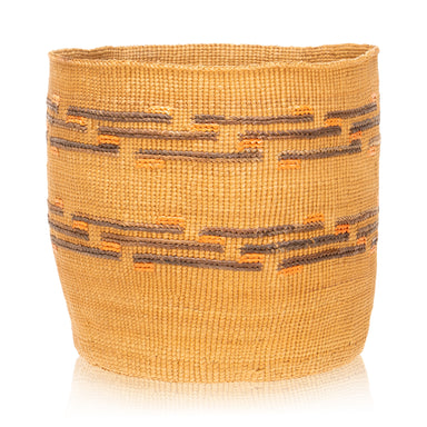 Tlingit Basket, Native, Basketry, Vertical