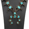 Navajo Turquoise Squash Blossom