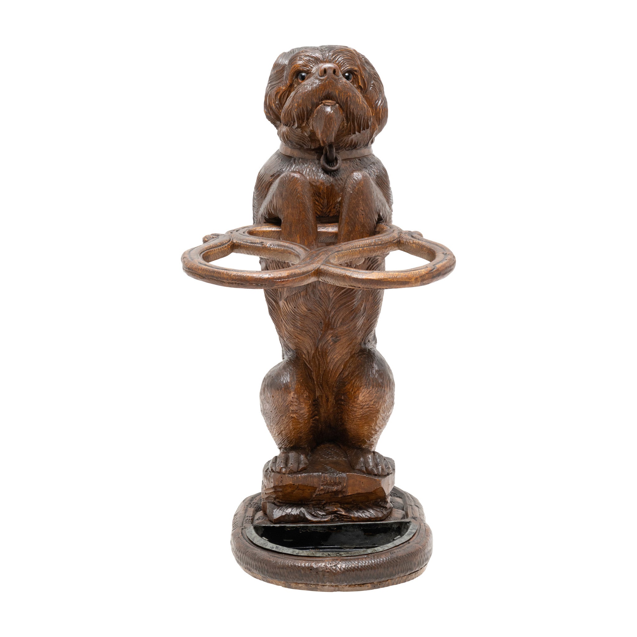 Black Foerst Dog Umbrella Stand, Furnishings, Black Forest, Umbrella Stand