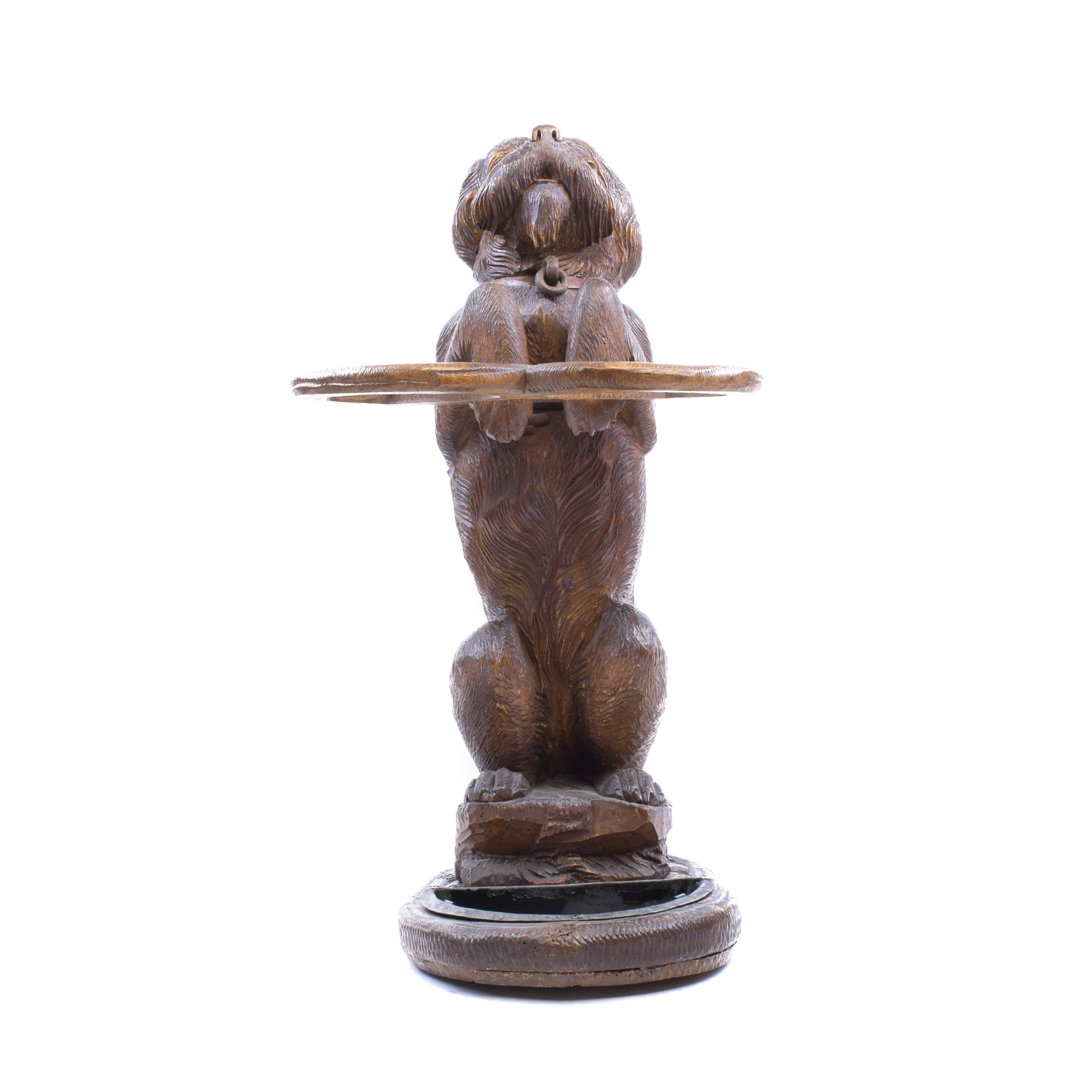 Black Foerst Dog Umbrella Stand
