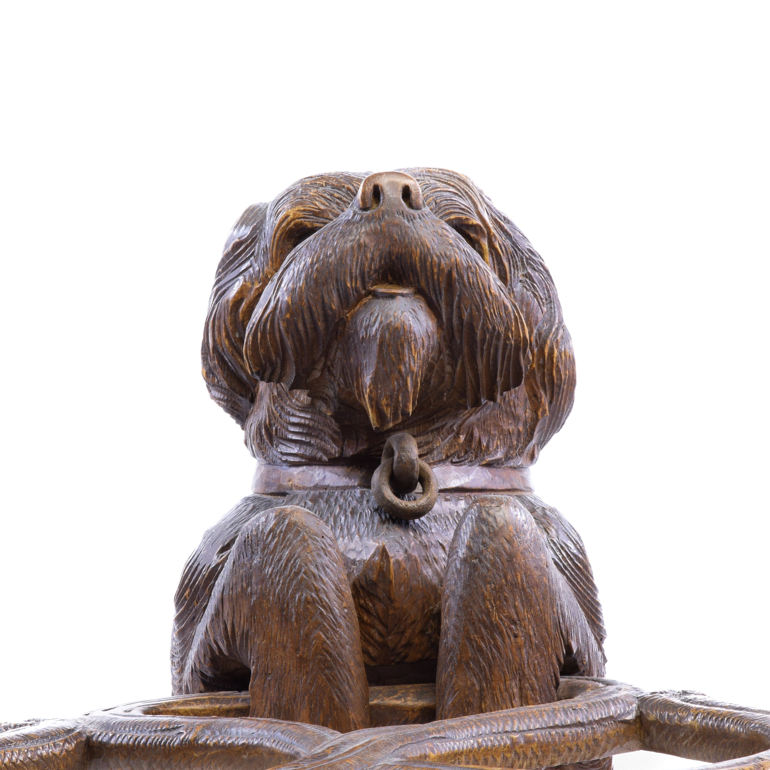 Black Foerst Dog Umbrella Stand