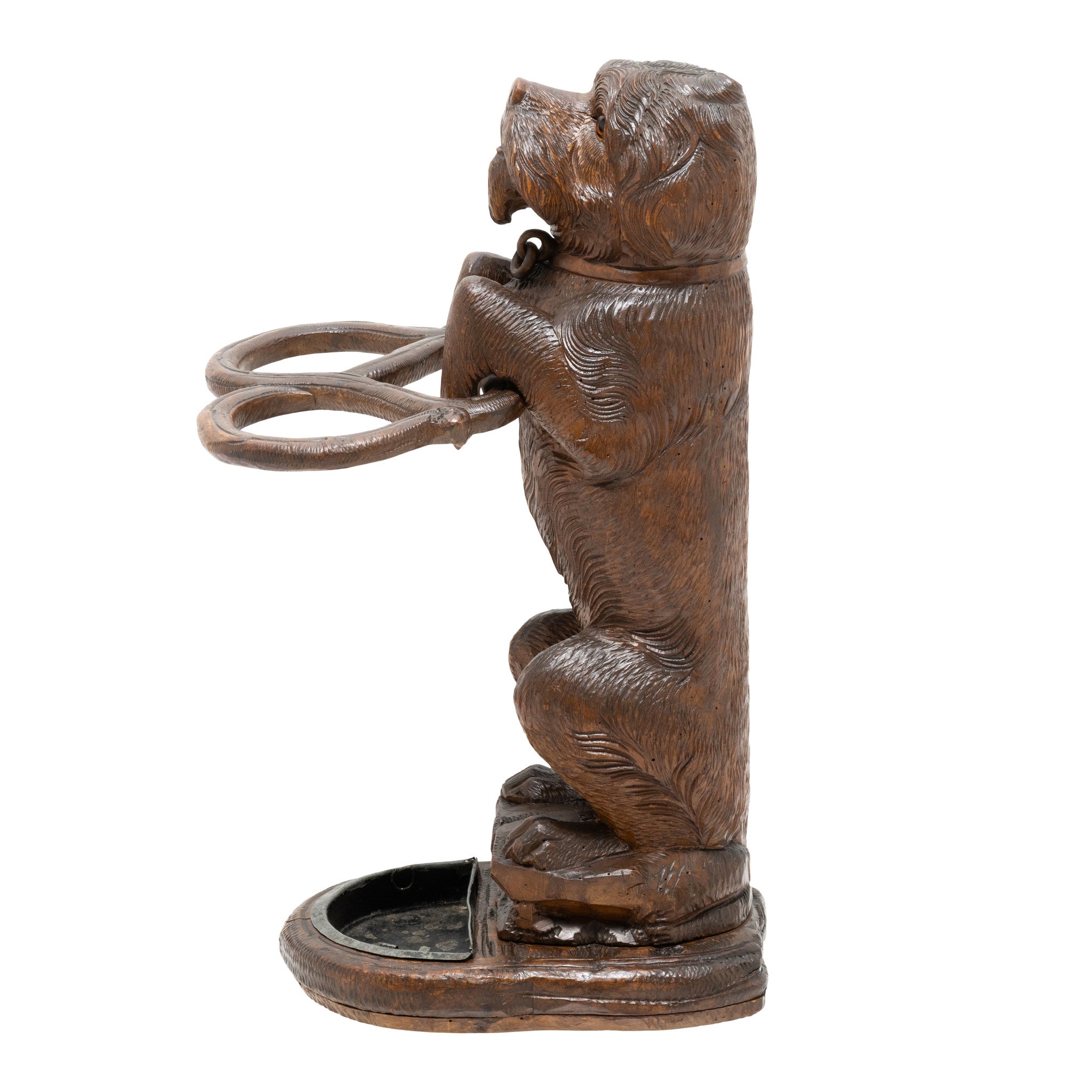 Black Foerst Dog Umbrella Stand