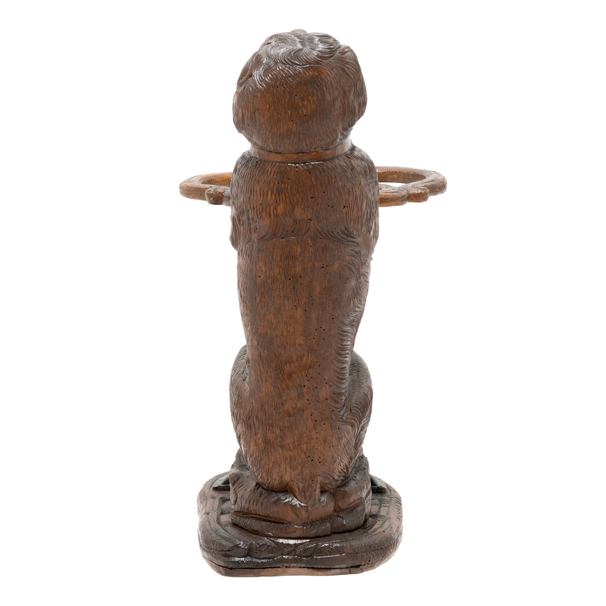 Black Foerst Dog Umbrella Stand