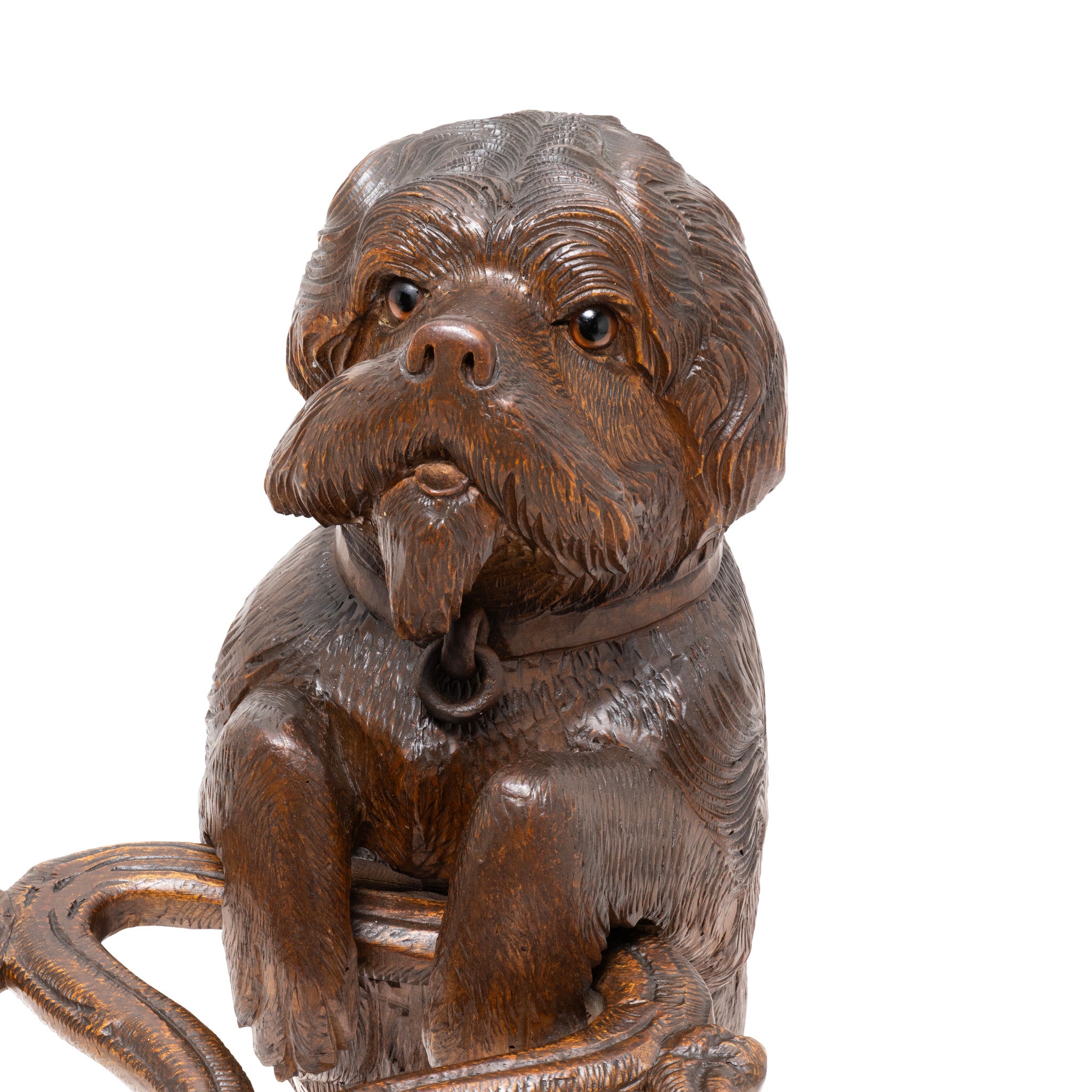 Black Foerst Dog Umbrella Stand