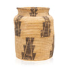 Pima Basketry Jar, Native, Basketry, Vertical