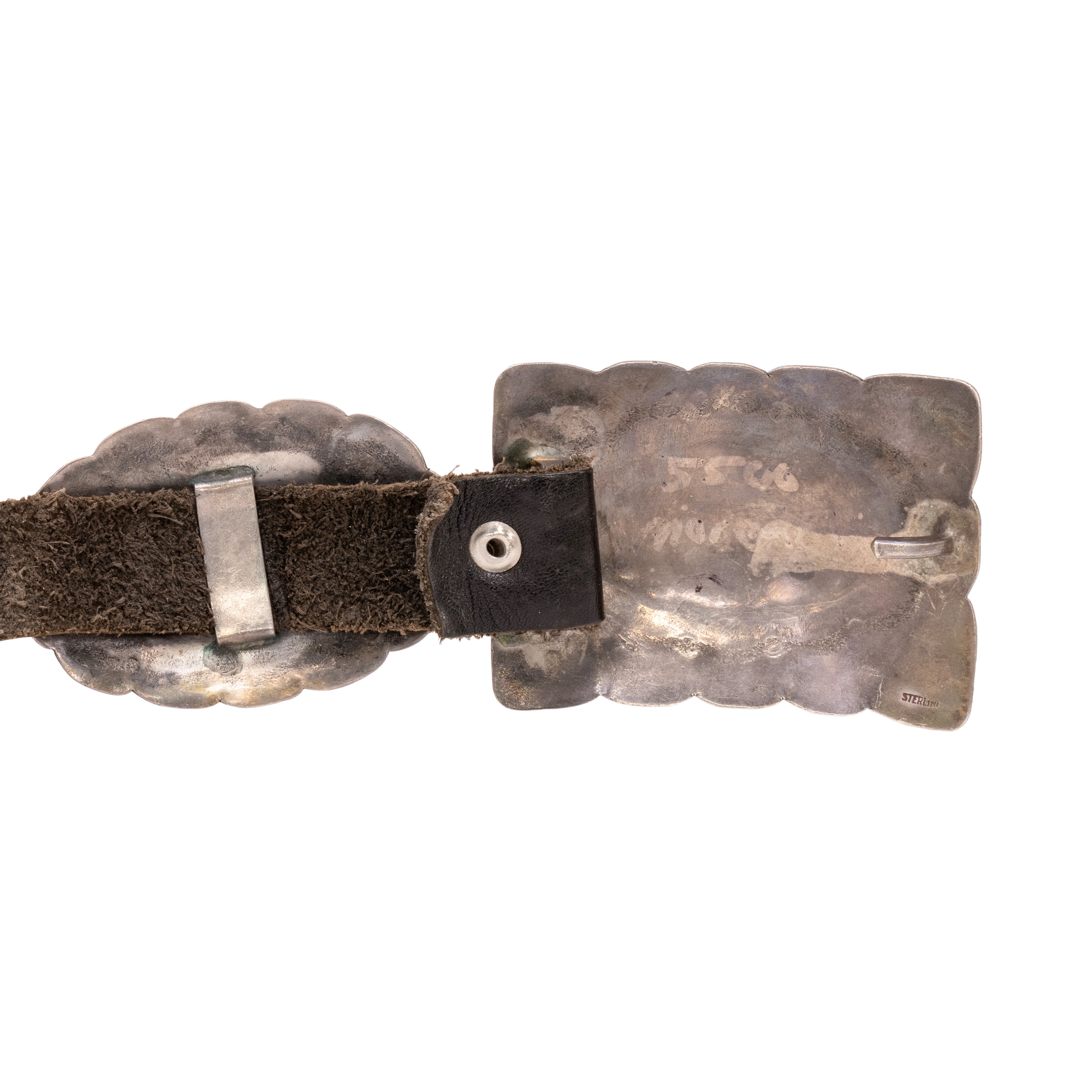 Navajo Turquoise Concho Belt