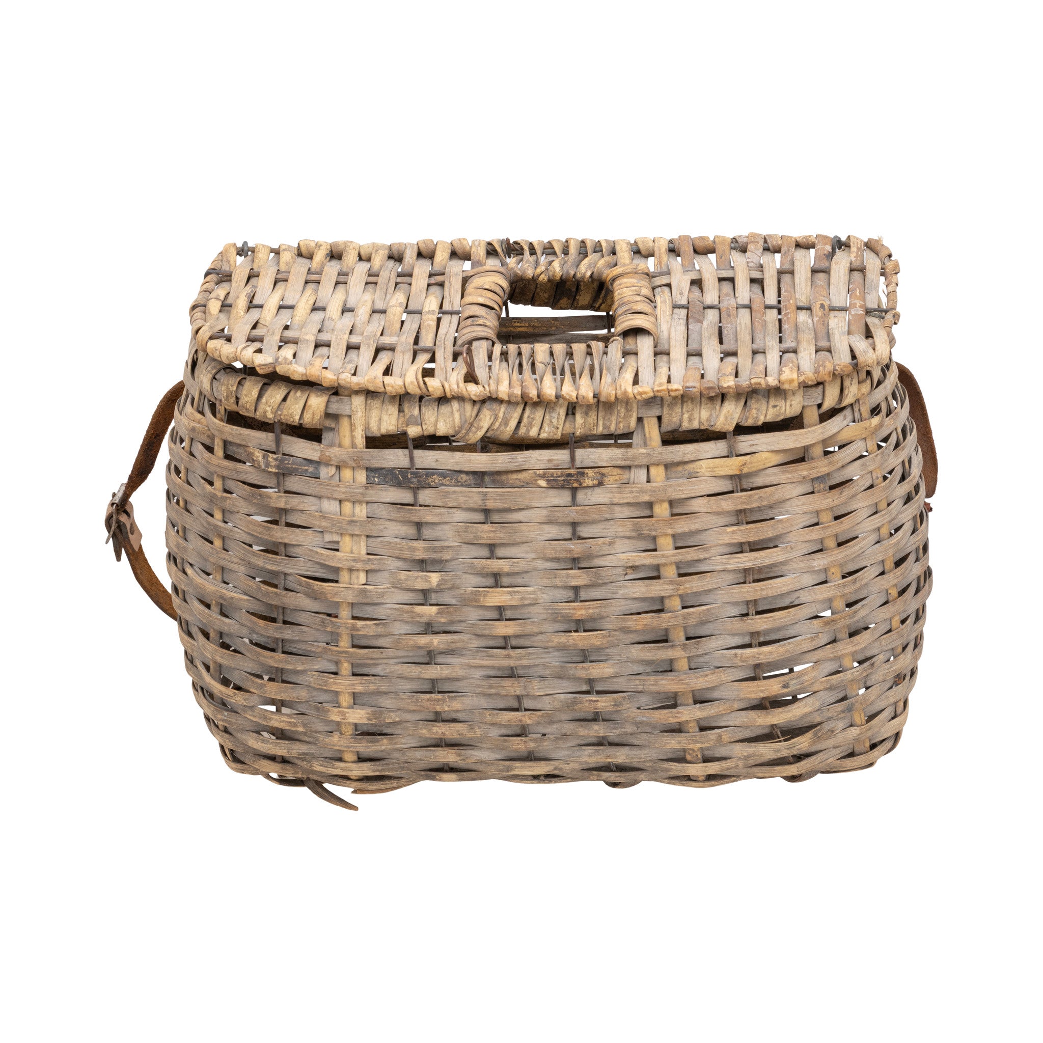 Cherokee Fishing Creel, Native, Basketry, Fishing