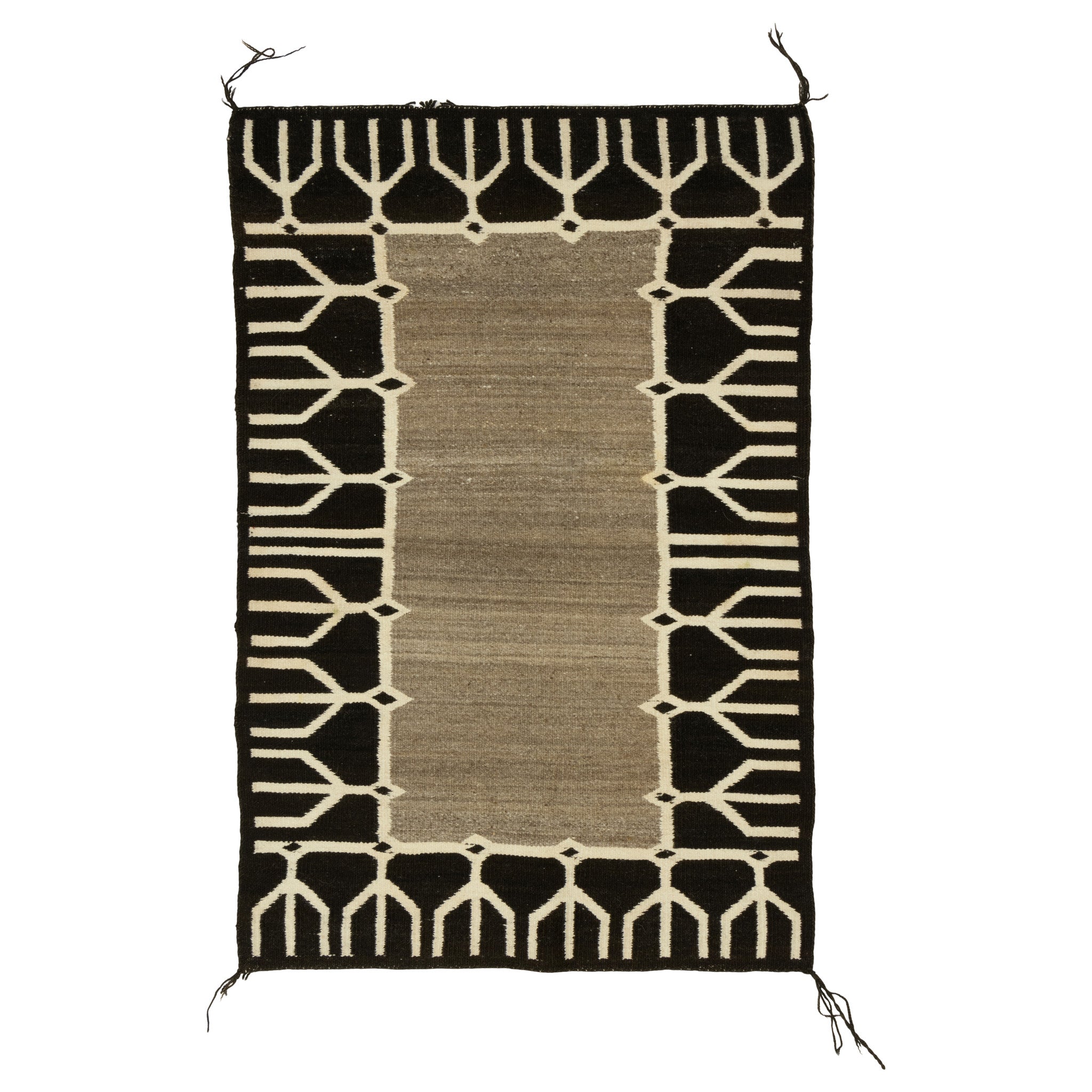 Navajo Double Saddle, Native, Weaving, Double Saddle Blanket