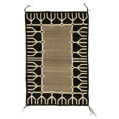 Navajo Double Saddle, Native, Weaving, Double Saddle Blanket