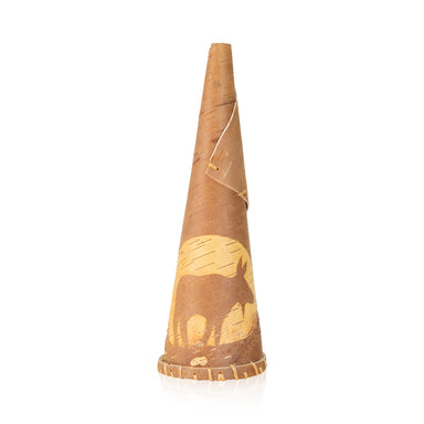 Native American Birch Bark Moose Call, Native, Birch Bark, Moose Call