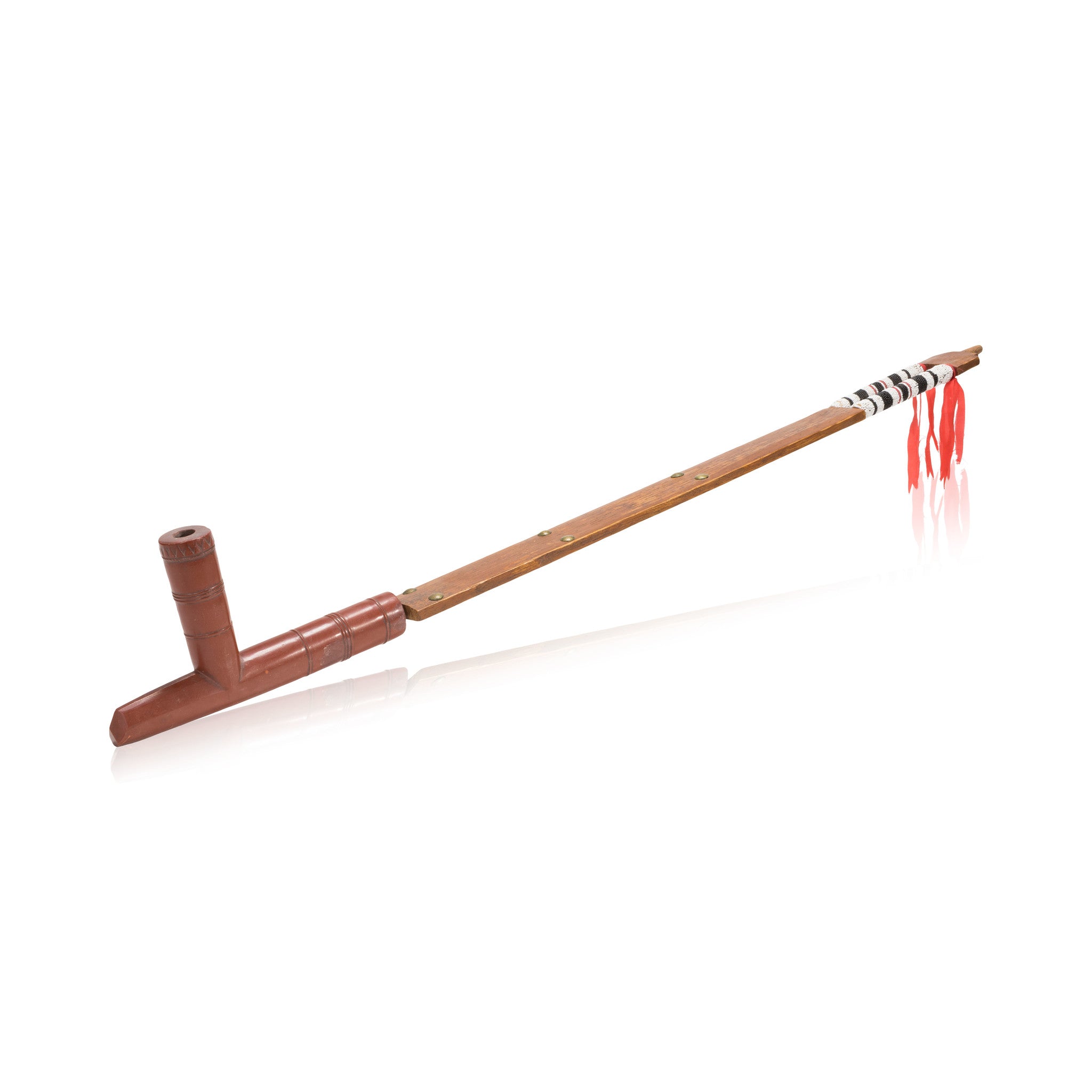Northern Plains Council Pipe, Native, Pipe, Catlinite