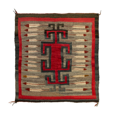 Navajo Klagetoh Single Saddle, Native, Weaving, Single Saddle Blanket
