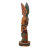 Nuu-chah-nulth Model Totem, Native, Carving, Totem Pole