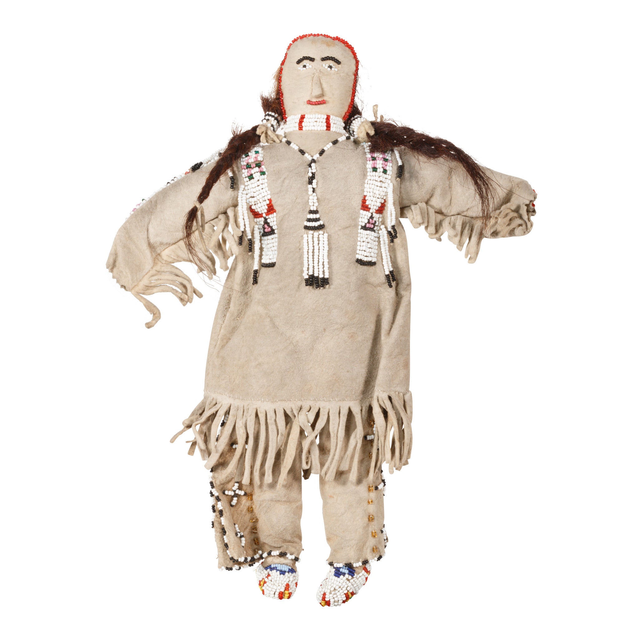 Highly Decorated Sioux Doll, Native, Doll, Other