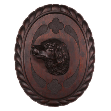 Dog Plaque, Furnishings, Black Forest, Plaque