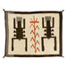 Navajo Double Fertility Yei, Native, Weaving, Wall Hanging