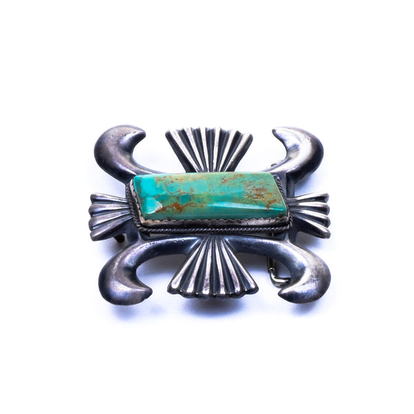 Nevada Turquoise Buckle, Jewelry, Buckle, Native