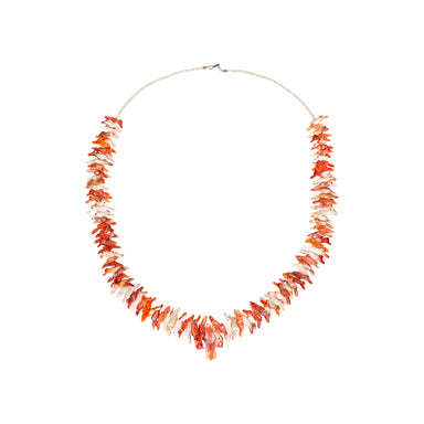 Spiny Oyster Fetish Necklace, Jewelry, Necklace, Native