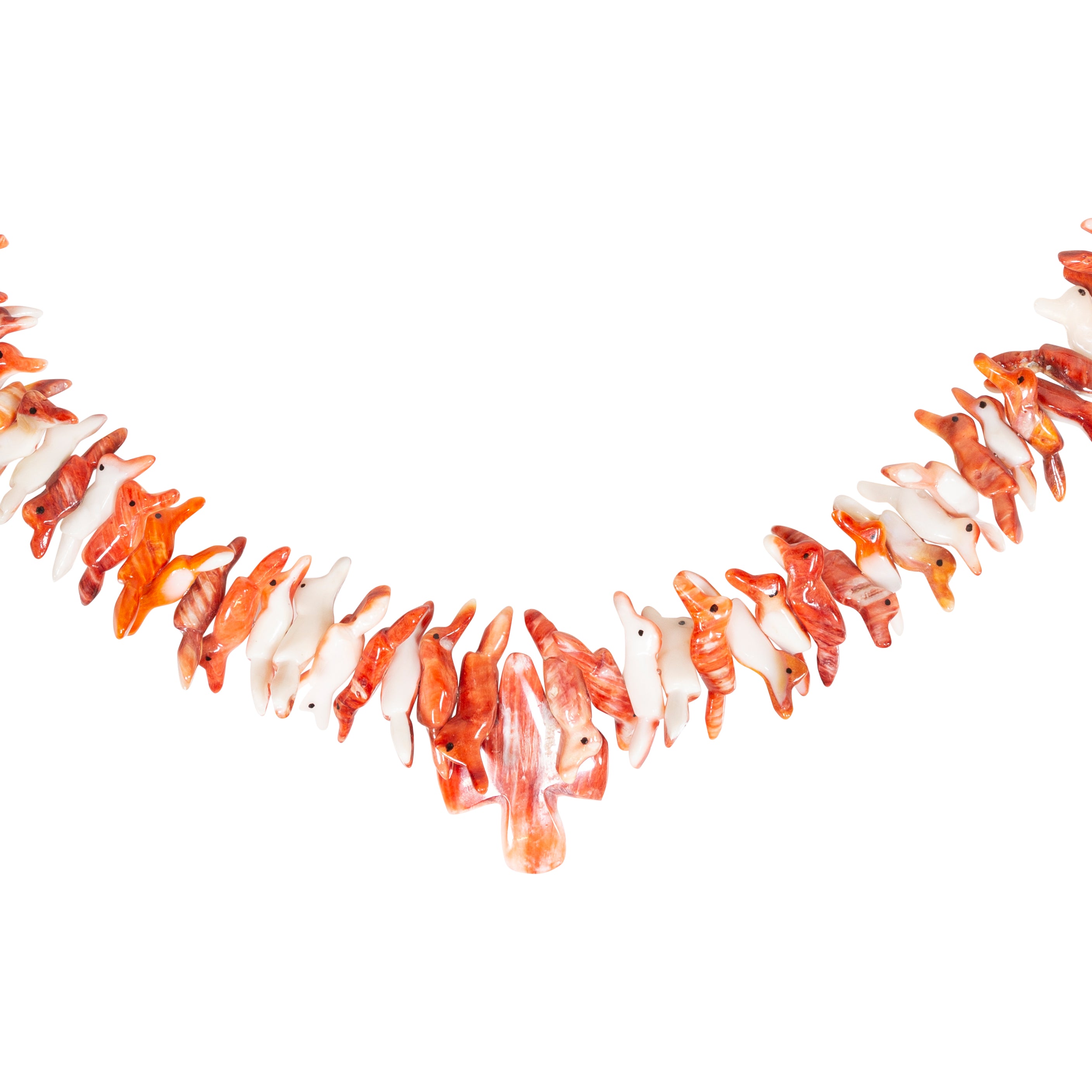 Spiny Oyster Fetish Necklace