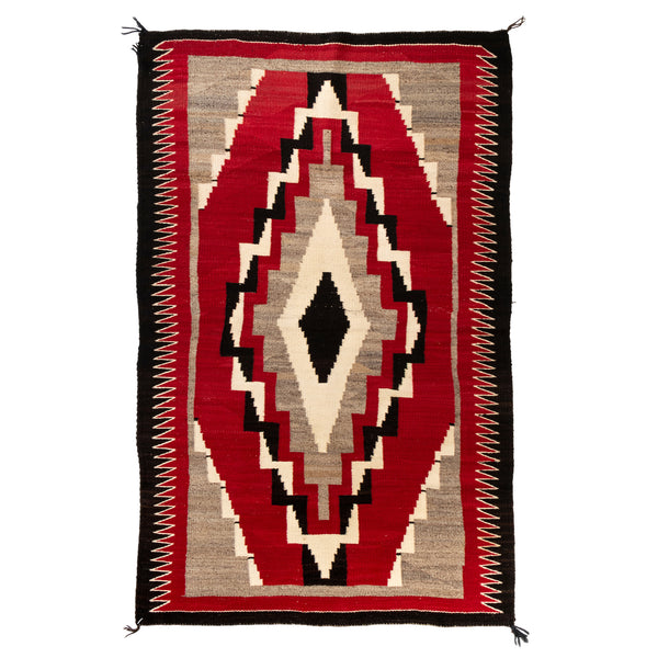 Navajo Ganado, Native, Weaving, Floor Rug