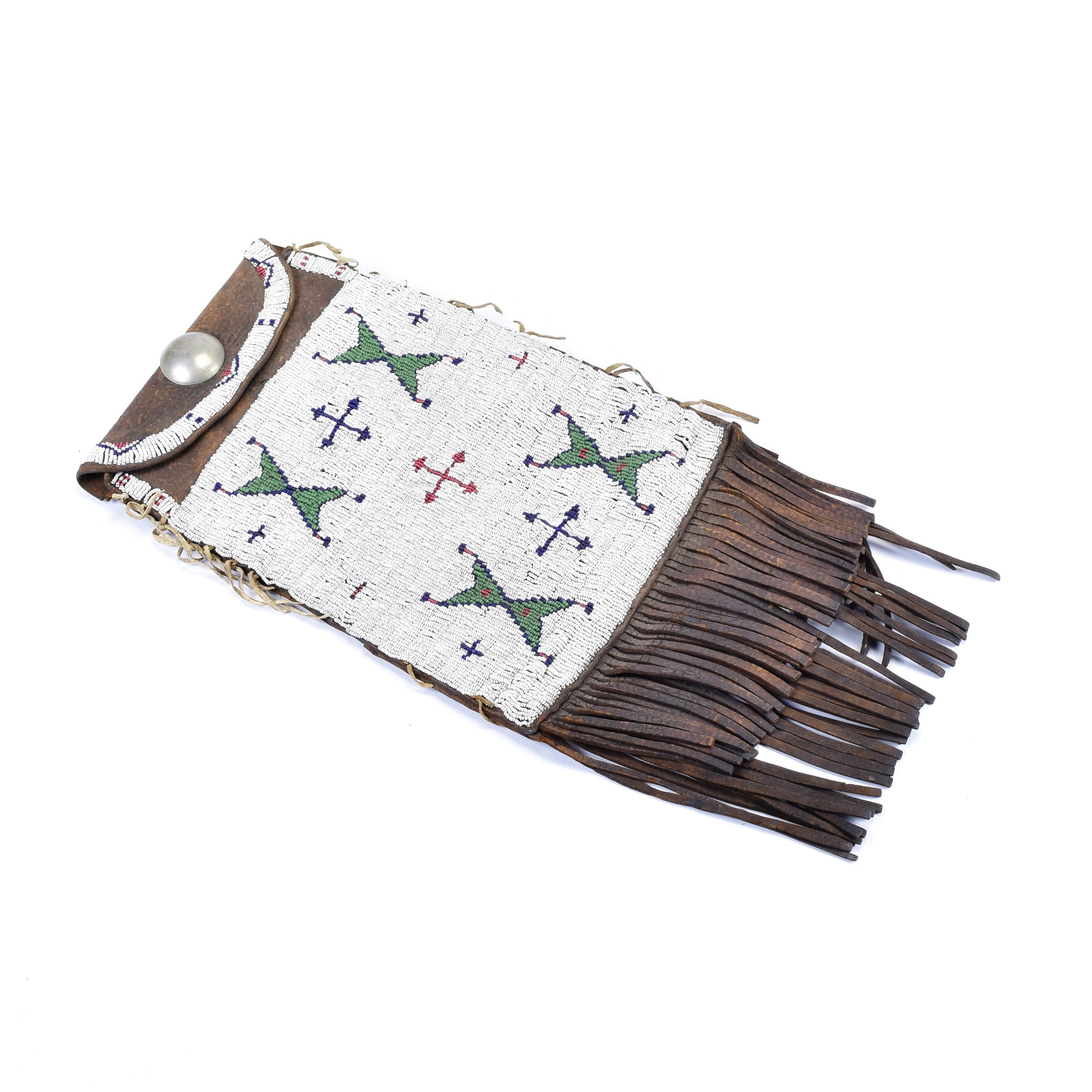 Arapaho Beaded Dispatch Pouch