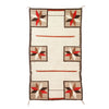 Navajo Double Saddle, Native, Weaving, Double Saddle Blanket