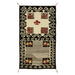 Navajo Crystal Double Saddle, Native, Weaving, Double Saddle Blanket