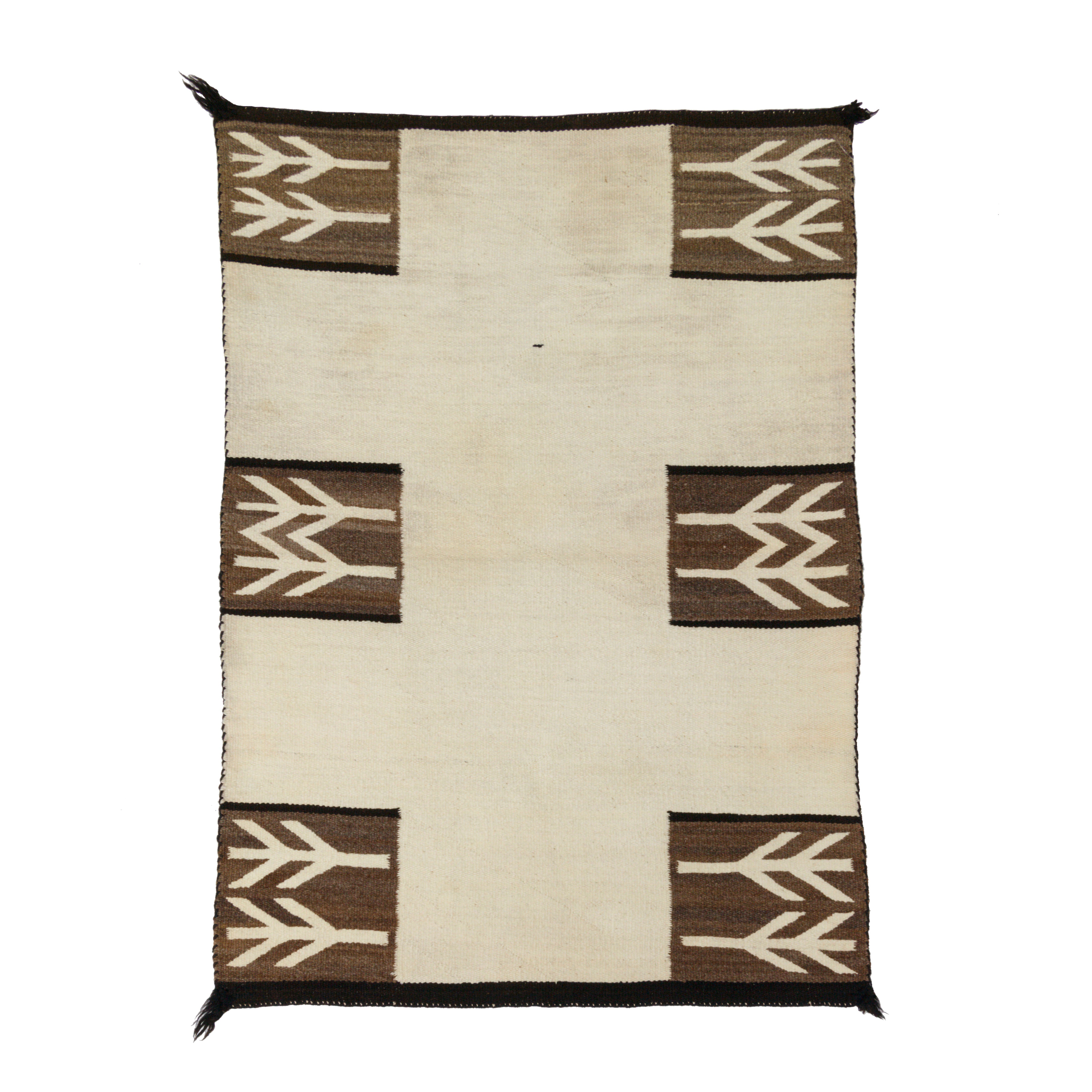 Navajo Double Saddle, Native, Weaving, Double Saddle Blanket