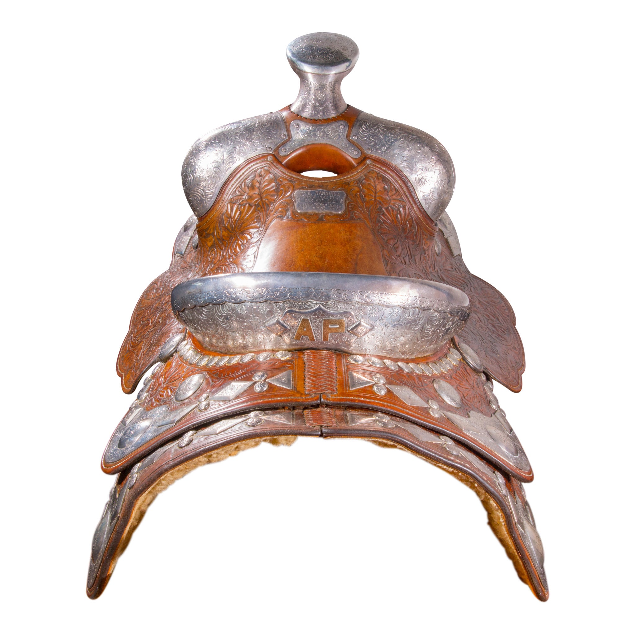 Custom Diablo Silversmiths Parade Saddle