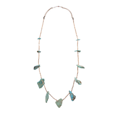 Turquoise Nugget Necklace, Jewelry, Necklace, Native