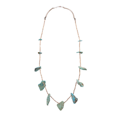 Turquoise Nugget Necklace, Jewelry, Necklace, Native