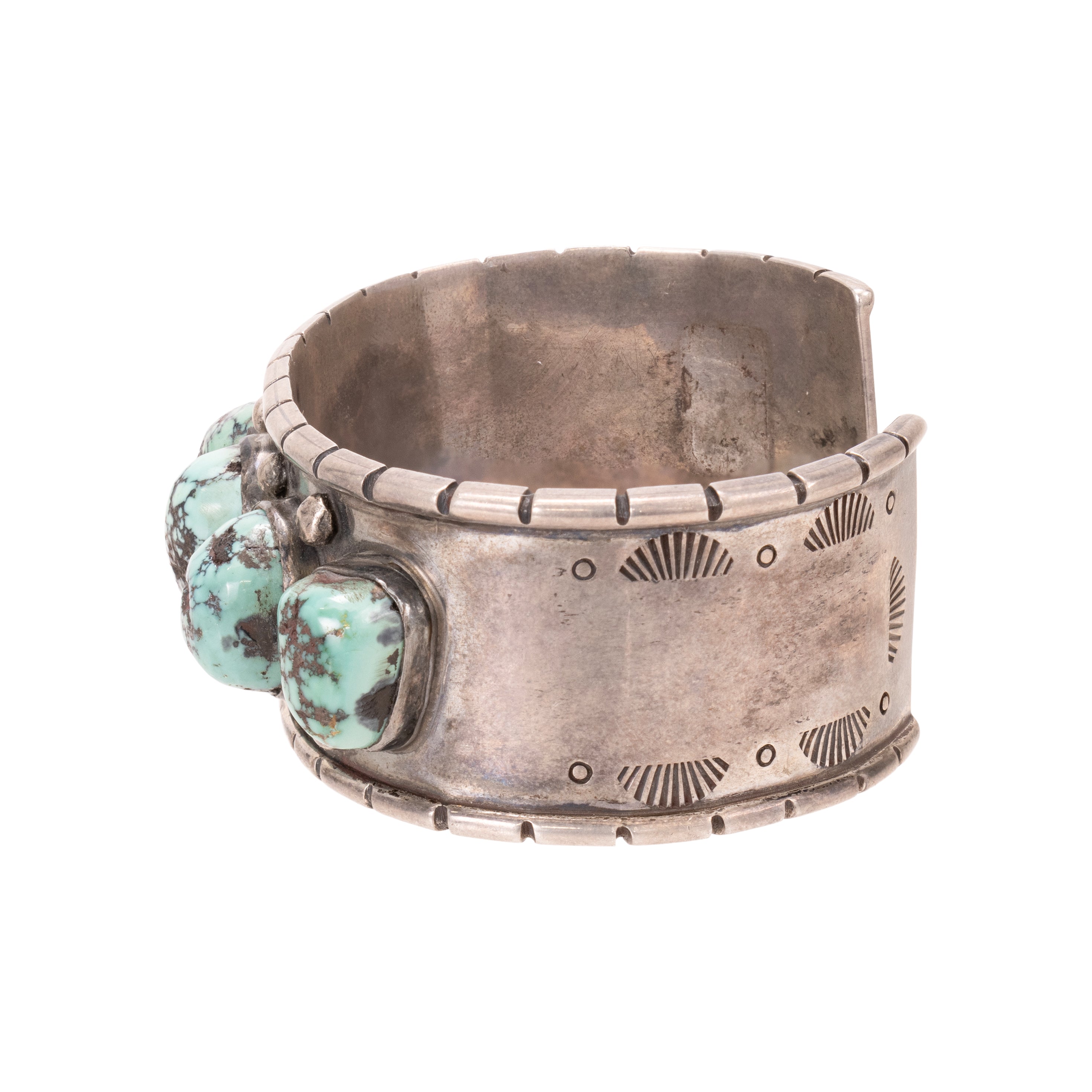Navajo Turquoise and Silver Bracelet